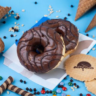 დონატი თხილის კრემით