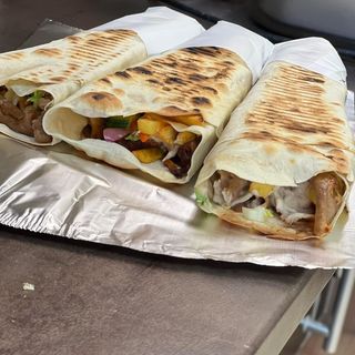 Kebab tortilla samo mięso