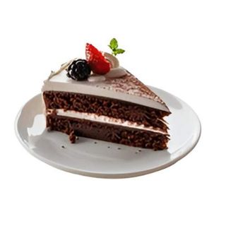 Pastel chocolate y nata