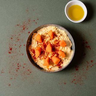 Hummus con zanahoria