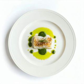 Bacalao con salsa alioli de piquillo