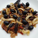 Putanesca Con Pasta Seca