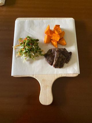 Liver and Roast Potatoes