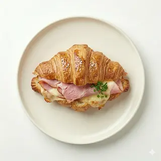 Croissant Jamón y queso