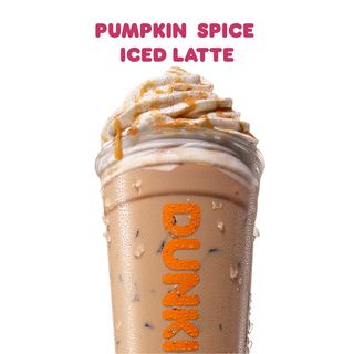 PUMPKIN SPICE ICED LATTE