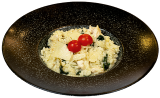 Ризото с пиле и спанак (350г)