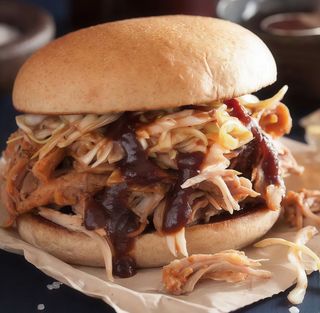 Hamburguesa De Pulled Pork