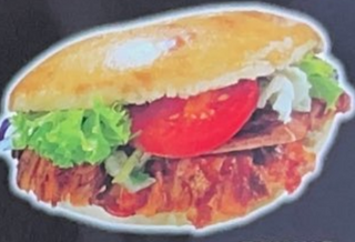 Panino döner kebap