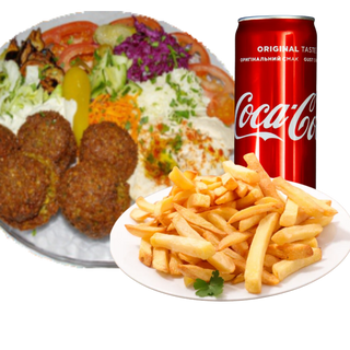 Vegetariano Falafel no Prato menu