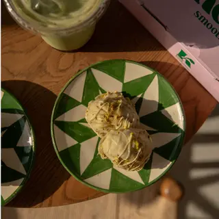 Matcha Cheesecake Date