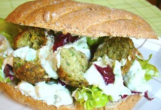 Falafel panino 