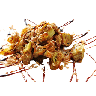 Plato Premium Alcachofas Fritas Al Foie Gras