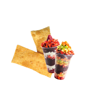 2 Pastéis + 2 Açaís