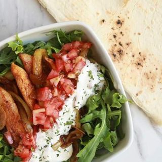 Fajita salata sa tortiljom