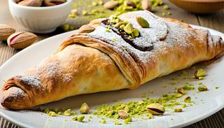 Calzone Nutella cu fistic