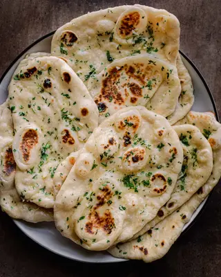 18. Garlic Naan