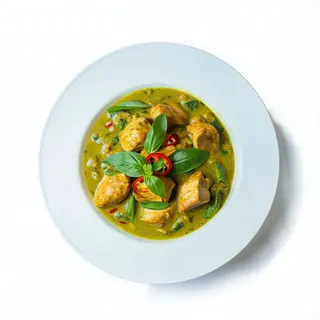 Pollo Al Curry Verde Thai
