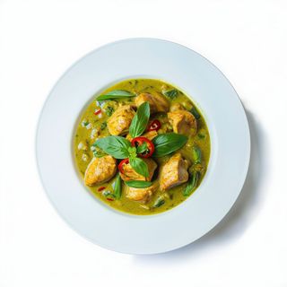 Pollo Al Curry (Verde)