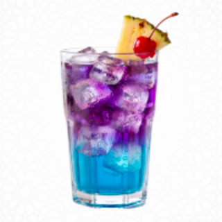  Violette Curaçao Soda   