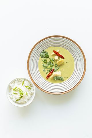 Green Curry w/ Chicken & Jasmine Rice