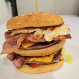 Hamburguesa De Ternera Doble completa 