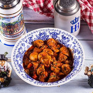 ქამა სოკო ცოცხალ პომიდორში (2 პერსონაზე)