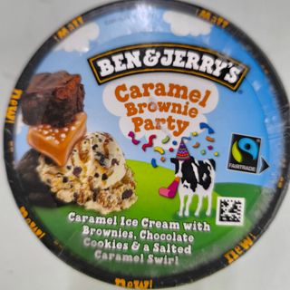 Helado Ben Y Jerry's Sabor Caramel Brownie Party
