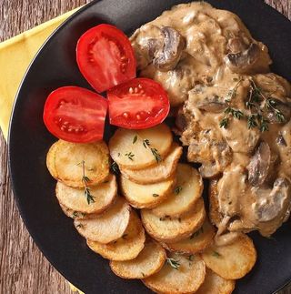 Émincé De Bœuf Aux Champignons De Paris