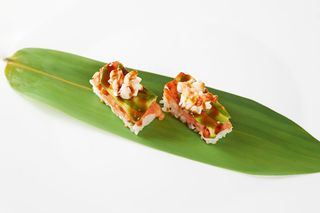 128. Oshizushi gamberi 8pezzi