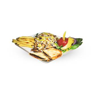 Plat chawarma à la provençal