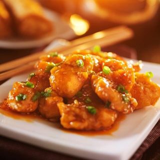 45A. Pollo agridulce / Sweet and sour chicken