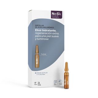 Ampollas Faciales Ácido Hialurónico De Nesk Intensive Treatment 7 Unidades X 2 Ml