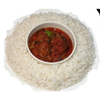 White rice & pepper stew