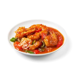 29 - Gambas con salsa agripicante