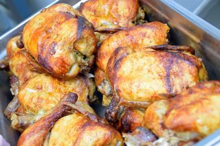 Medio Pollo Asado