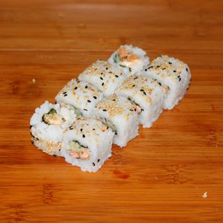 Fried Salmão Uramaki 8 Peças 
