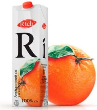 Сік Rich Апельсин (1л)