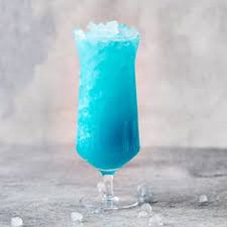 Blue ocean mocktail