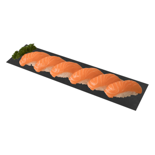 Nigiris de salmón (6 uds)