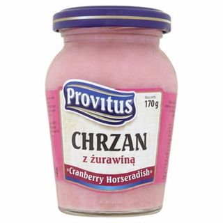 Chrzan z żurawiną Provitus. 0.17кг