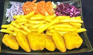 Plato nuggets de pollo (6 uds.)