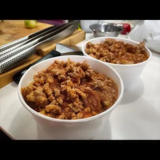 Tallarines a la boloñesa