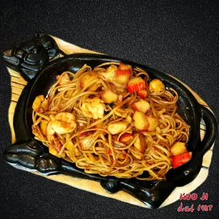 19  -Spaghetti di grano duro con pesce alla griglia