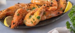 Langostinos A La Plancha