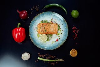 File de somon la grătar