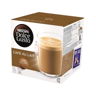 NESCAFÉ Dolce Gusto Café au Lait, capsule cafea, cutie cu 16 capsule, 16 bauturi, 160g