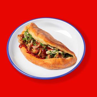 Բրդուճ հավի քյաբաբով