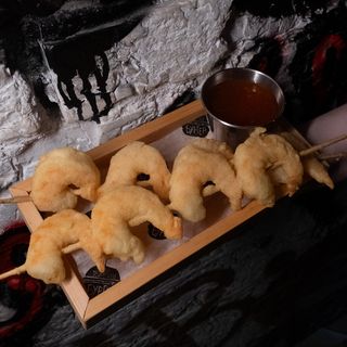 Креветки на шпажці 