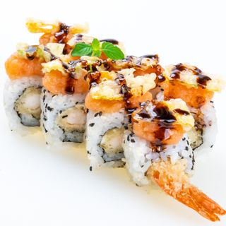 072. Uramaki ebi flower