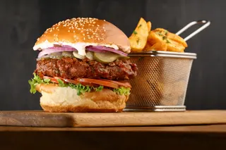 Chicken Masala Burger